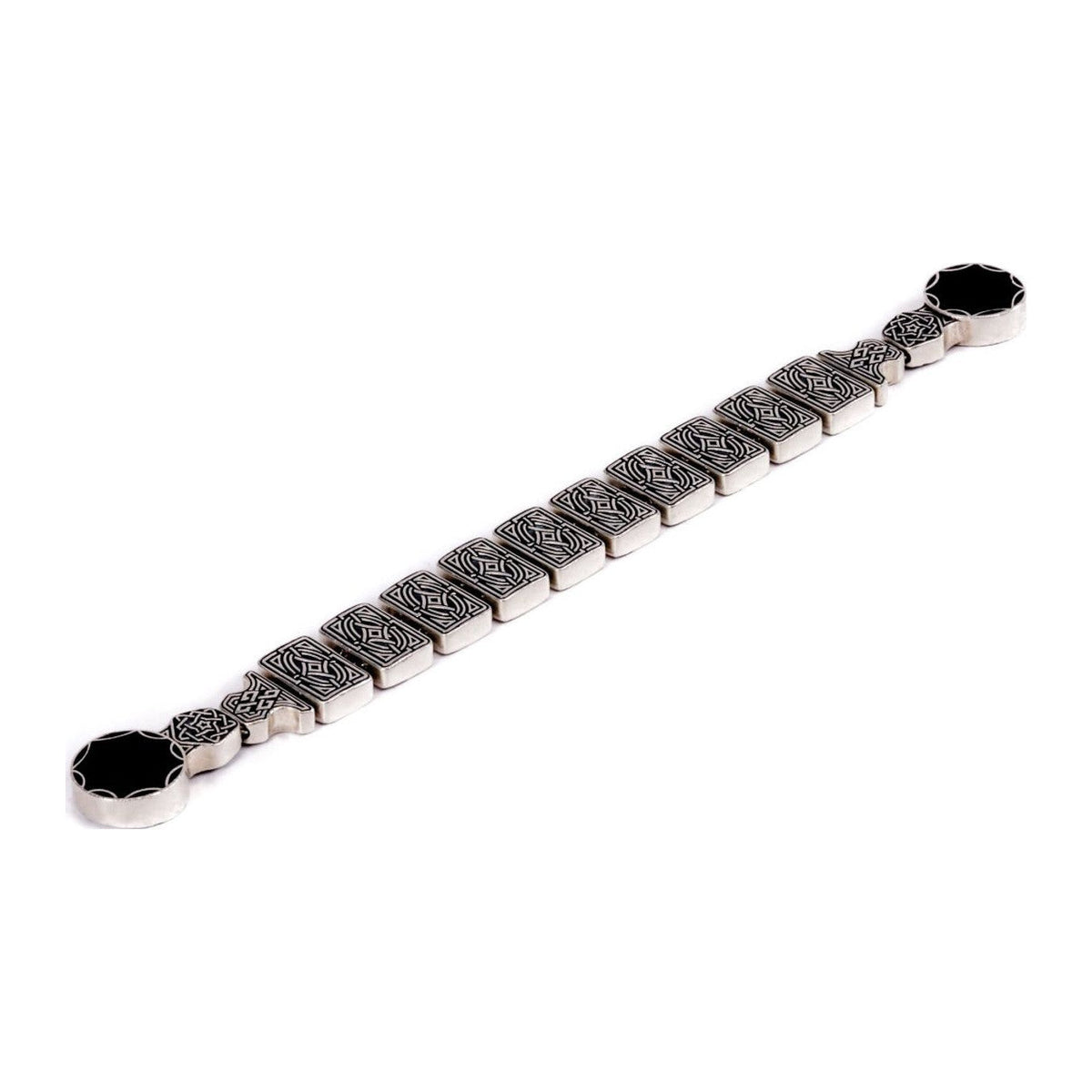 Silberner Rosenkranz mit Markenbox (Modell 86286)
