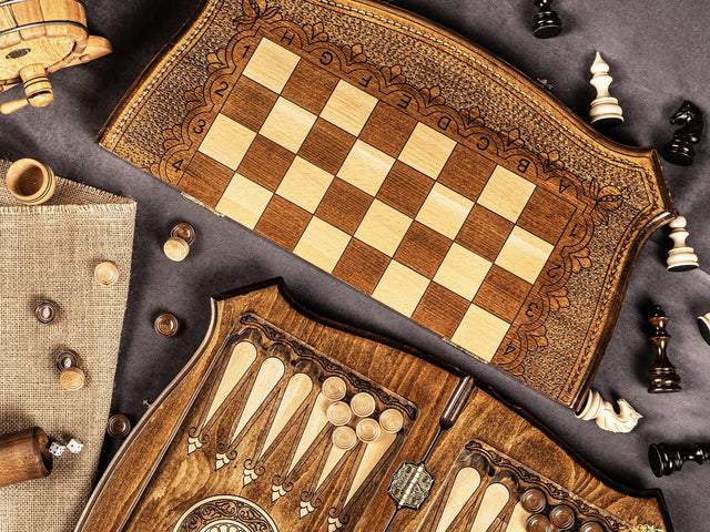 Chess & Backgammon Sets