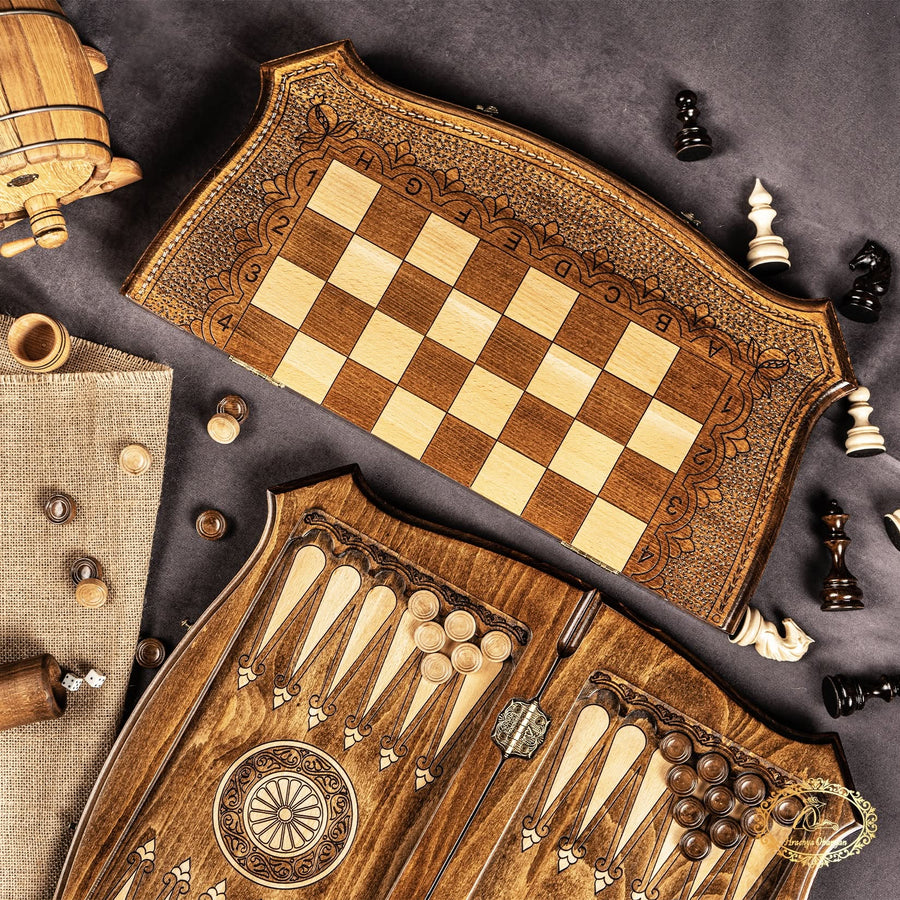 Chess & Backgammon Sets