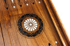 Einzigartiges Schach- und Backgammon-Set: Armenisches ornamentales Flechtmuster