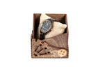 Armbanduhr für Damen aus Walnussholz – Schwarz