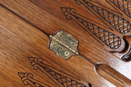 Schach- und Backgammon-Set aus Holz