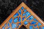 Walnut Chess & Backgammon Set with Tree Design