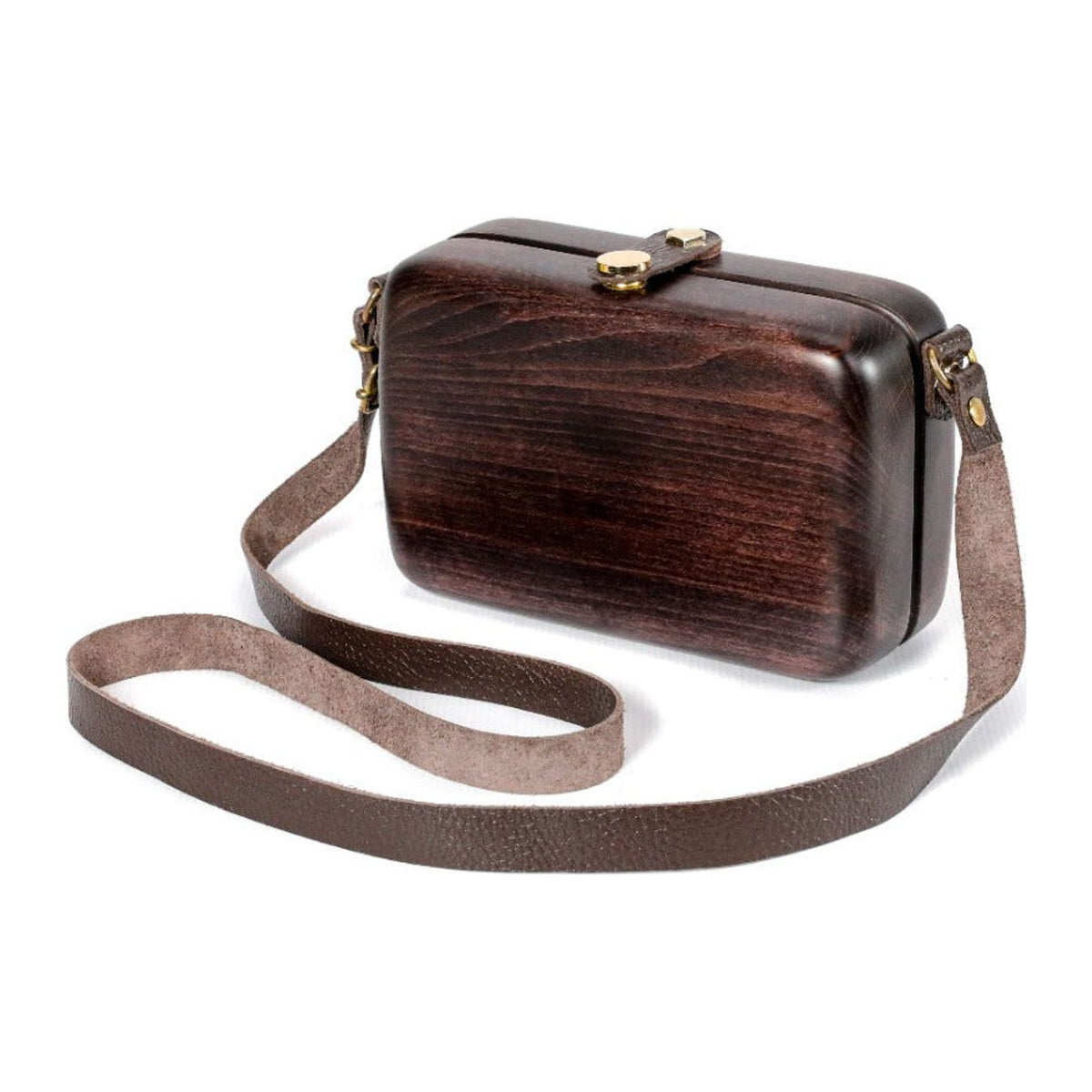 Braune Holztasche (Modell 53366-2)