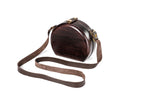 Brown Wooden Bag for Women
