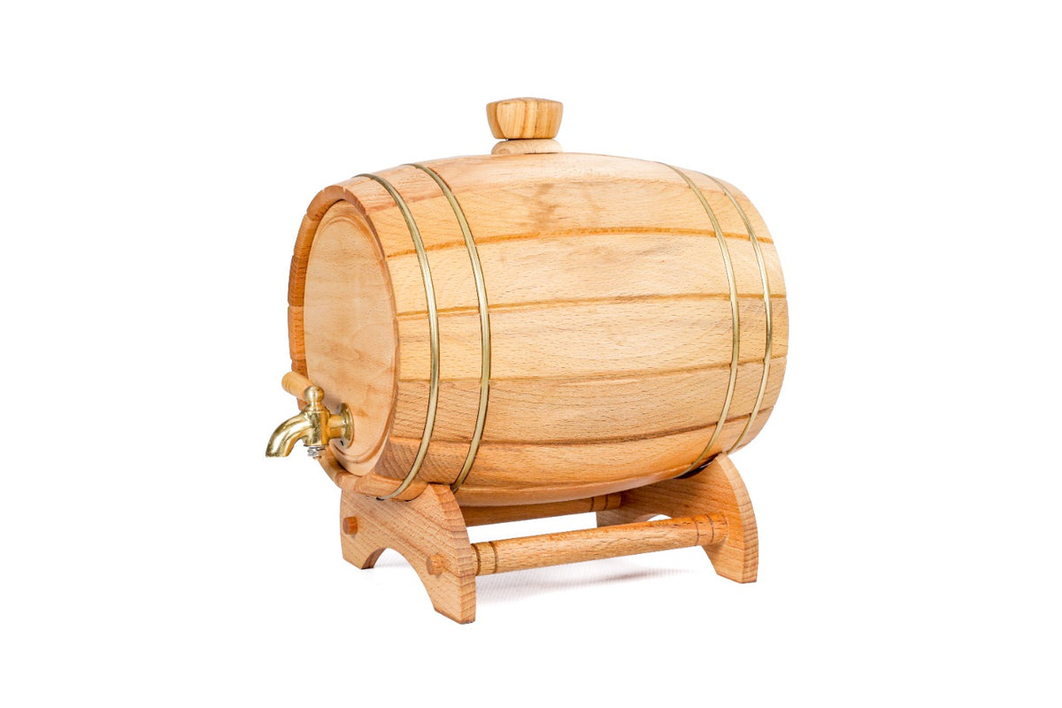 Handgefertigtes Holzfass