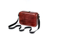 Red Wooden Handbag for Women