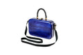 Blue Wooden Handbag