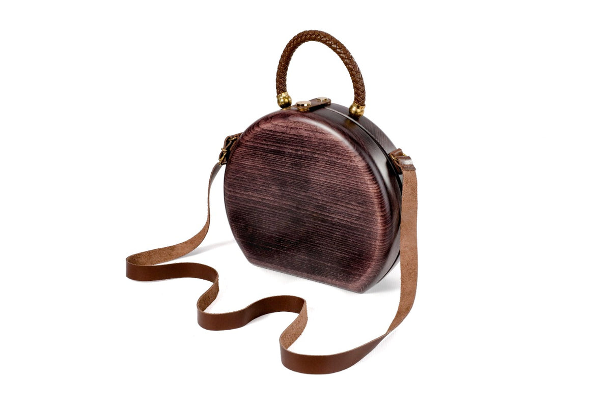 Brown Wood Bag