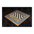 Walnut Chess & Backgammon Set with Tree Design