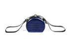Blue Wooden Bag for Women
