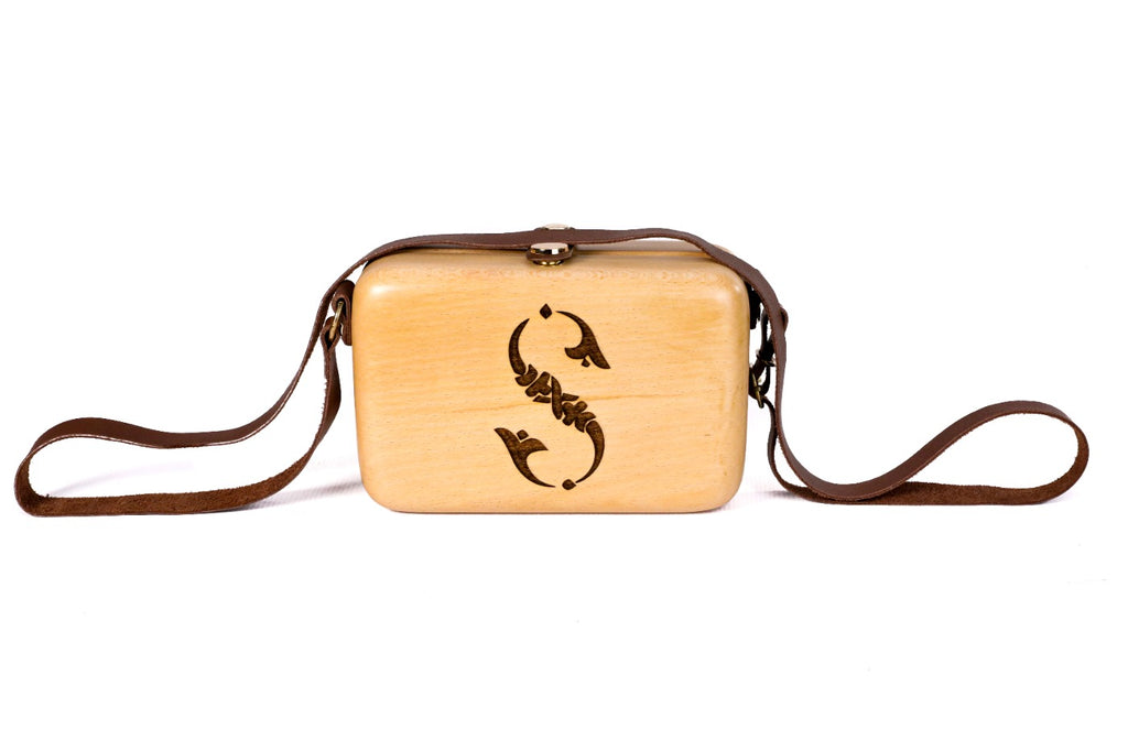 Beige Wooden Bag – photo 2