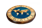 Reloj de Pared con Mapa del Mundo