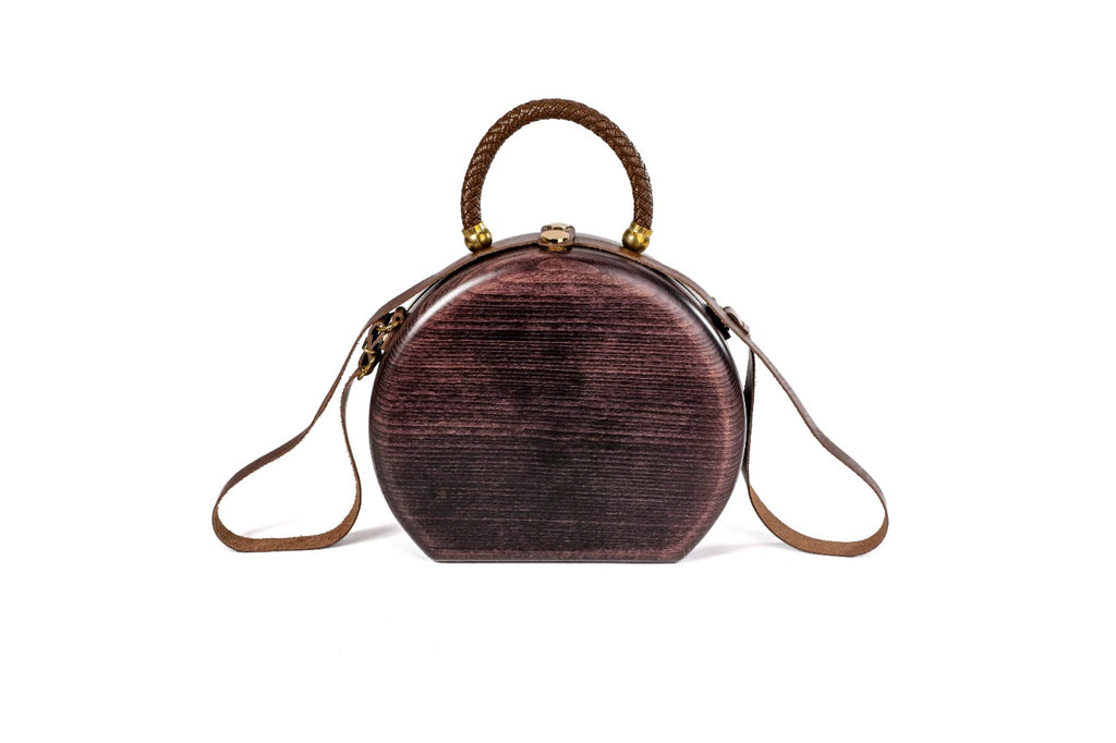 Brown Wood Bag