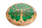 Wanduhr mit Granatapfelbaum