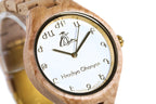 Reloj de pulsera blanco para mujer
