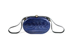 Blaue Holztasche (Modell 53369) – Foto 2