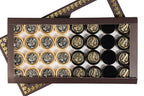 Fichas de backgammon Paloma de Bronce