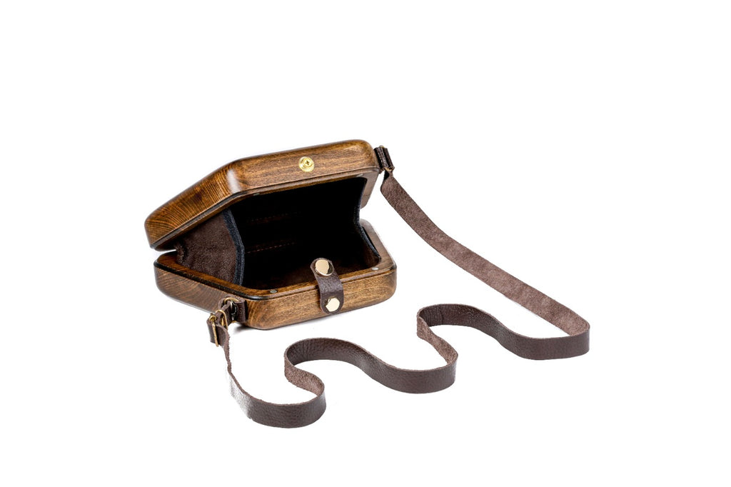 Brown Wooden Bag