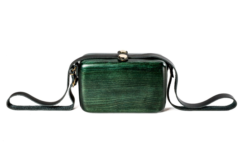 Green Wooden Handbag – photo 2