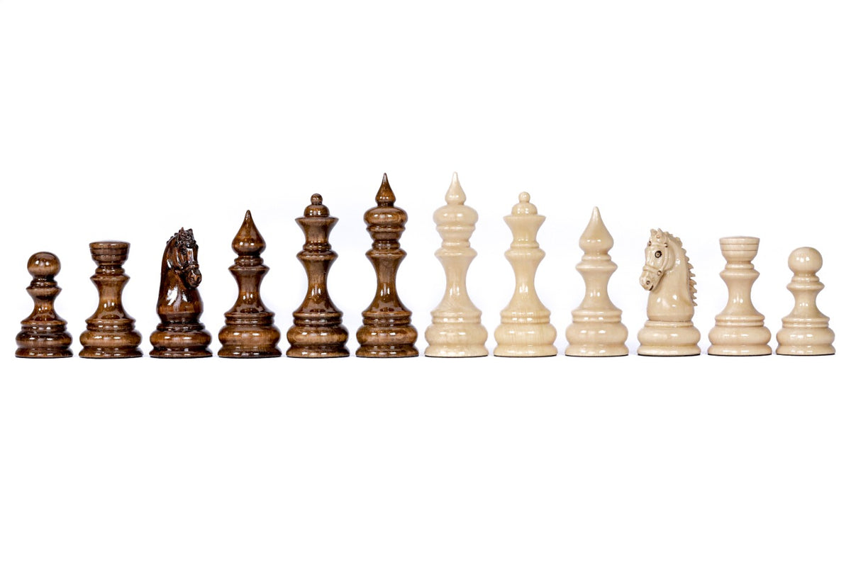 Classic Wooden Chess Figures Set