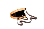 Beige Wooden Handbag