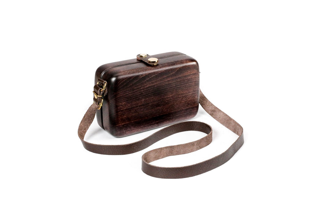 Brown Wooden Bag – photo 2