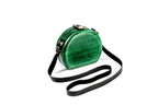 Green Wooden Bag for Women
