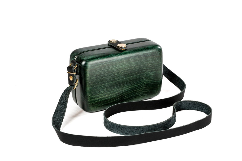 Green Wooden Handbag – photo 3
