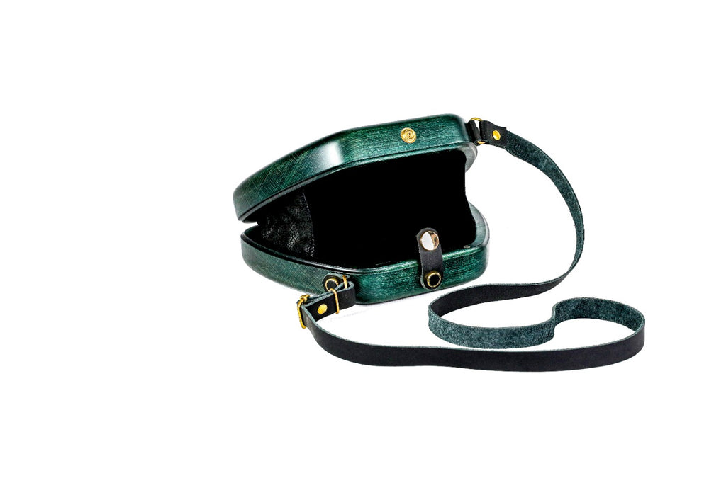 Unique Green Wood Bag,