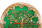 Wanduhr mit Granatapfelbaum