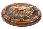 Reloj de pared con el escudo de Armenia