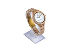 Reloj de pulsera blanco para mujer