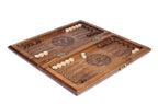 Schach- und Backgammon-Set aus Holz