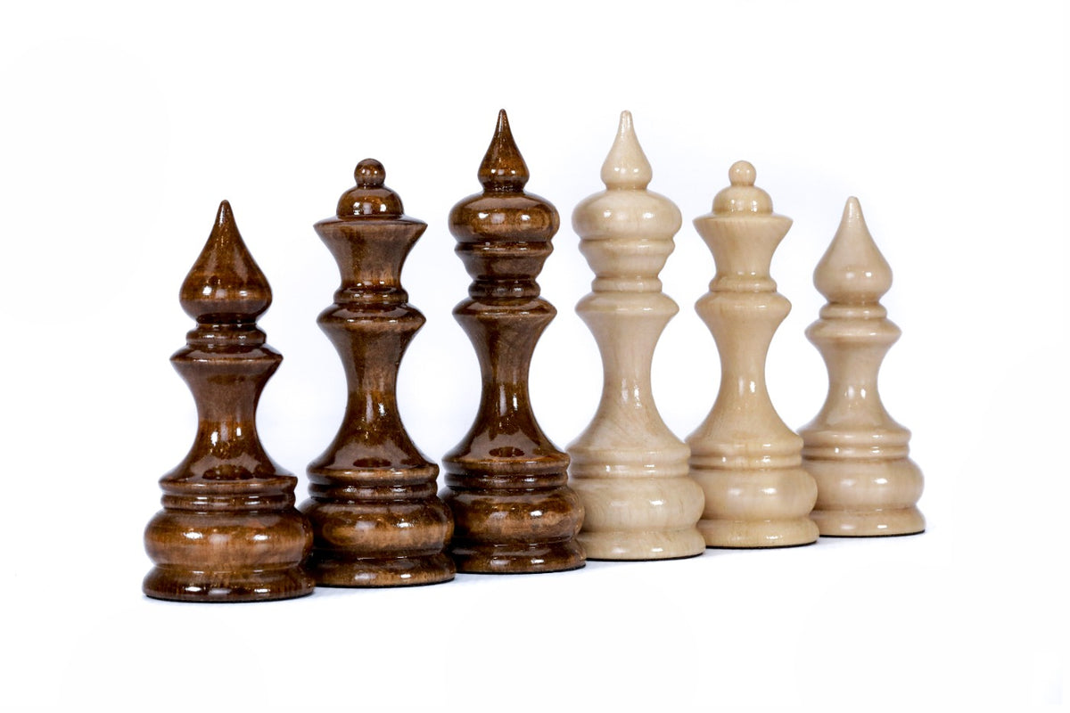 Classic Wooden Chess Figures Set