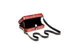 Red Wooden Handbag for Women
