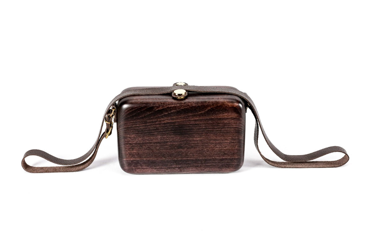 Braune Holztasche (Modell 53366-2) – Foto 3