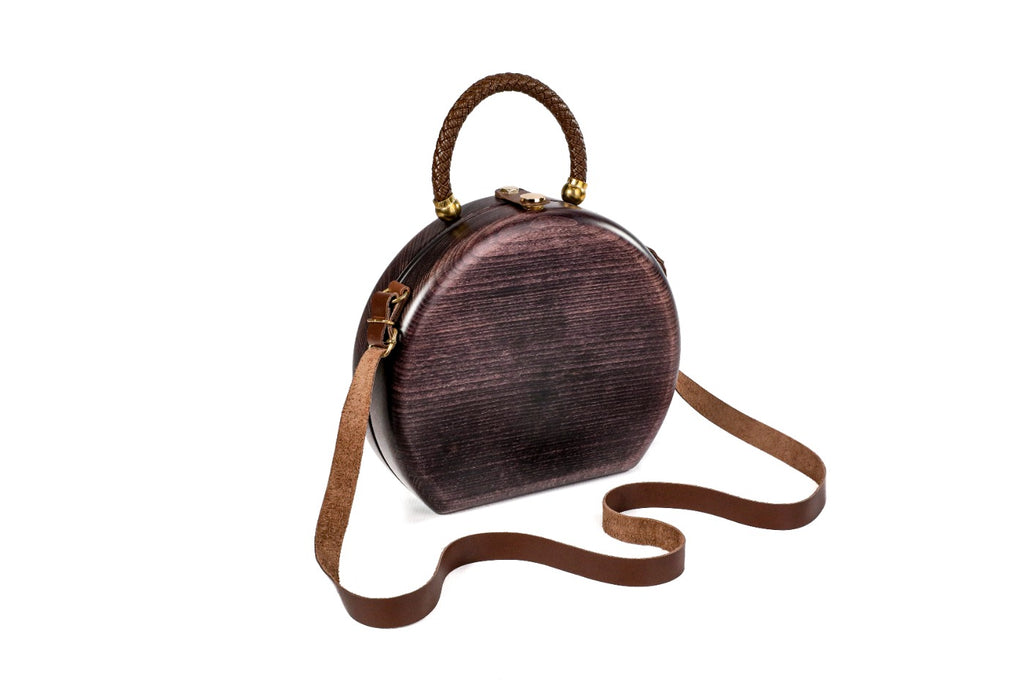 Brown Wood Bag