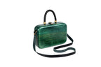 Green Wooden Bag for Women