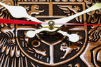 Reloj de pared con el escudo de Armenia