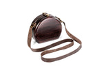 Brown Wooden Bag for Women