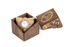Reloj de pulsera blanco para mujer