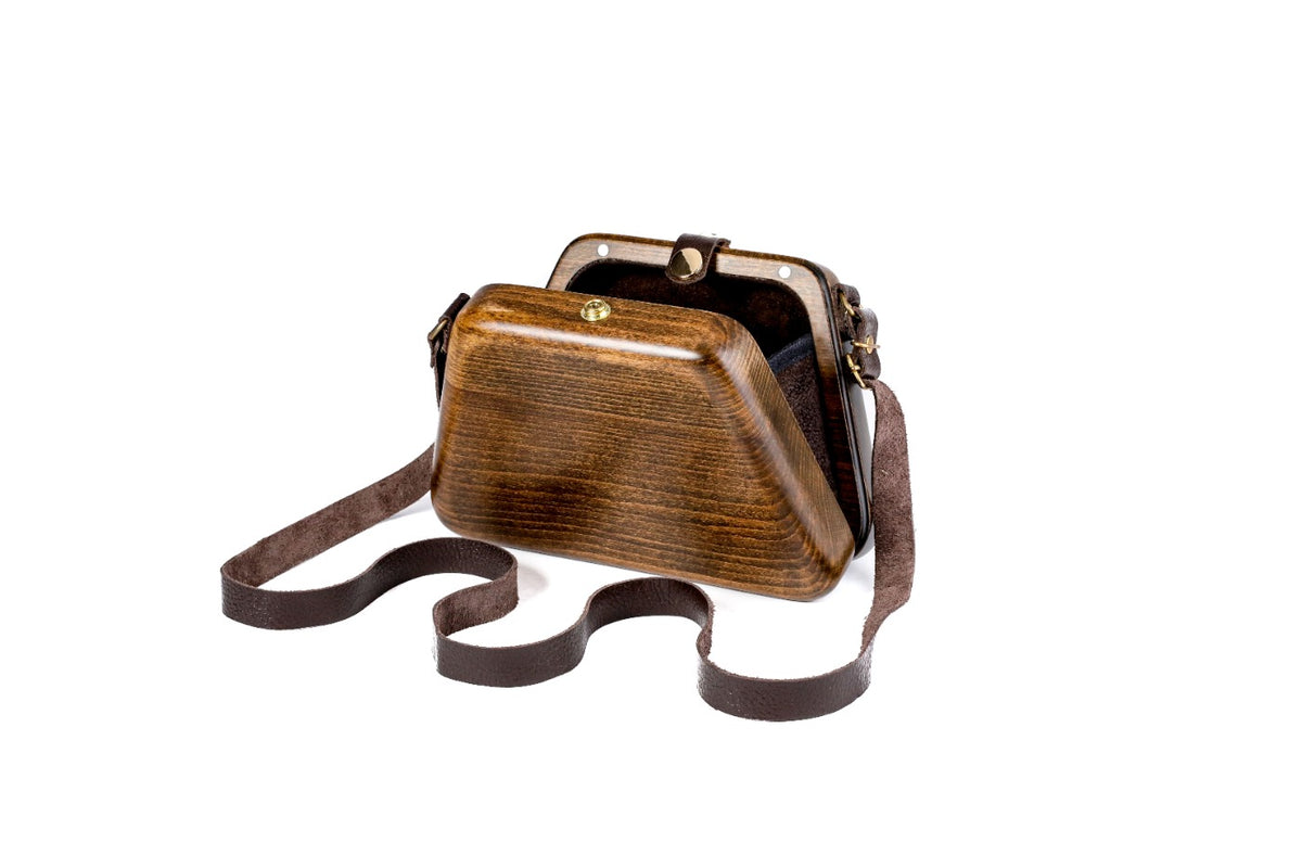 Brown Wooden Bag