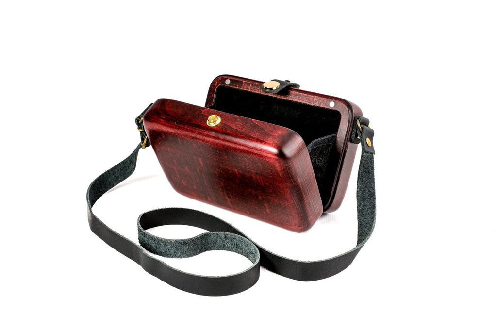 Red Wooden Bag