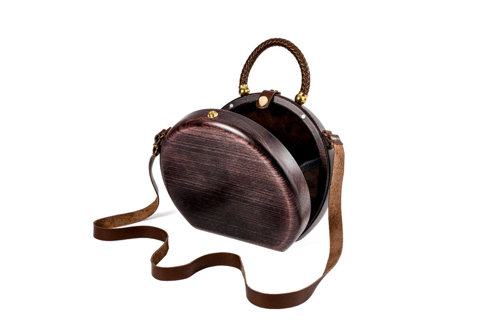 Brown Wood Bag