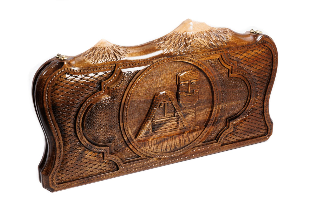 Artsakh Backgammon Board with Mount Ararat, 60 cm – photo 5