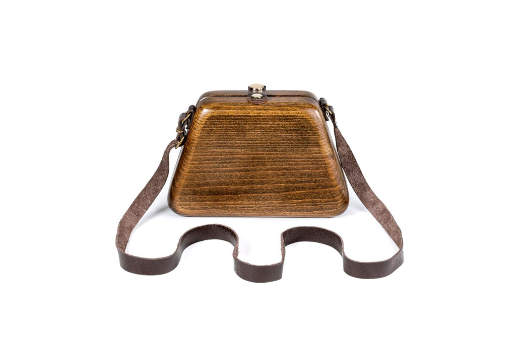 Brown Wooden Bag