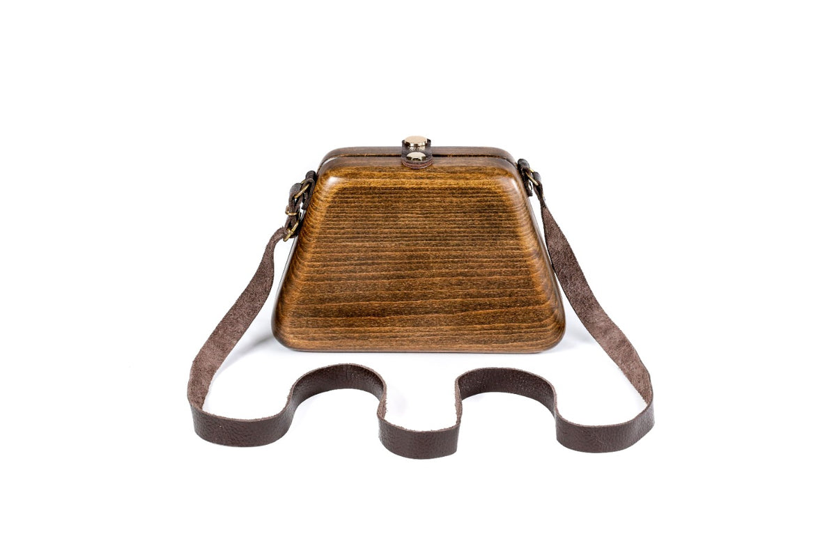 Brown Wooden Bag