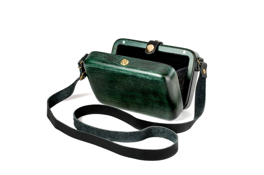 Green Wooden Handbag – photo 5