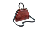 Red Wooden Handbag